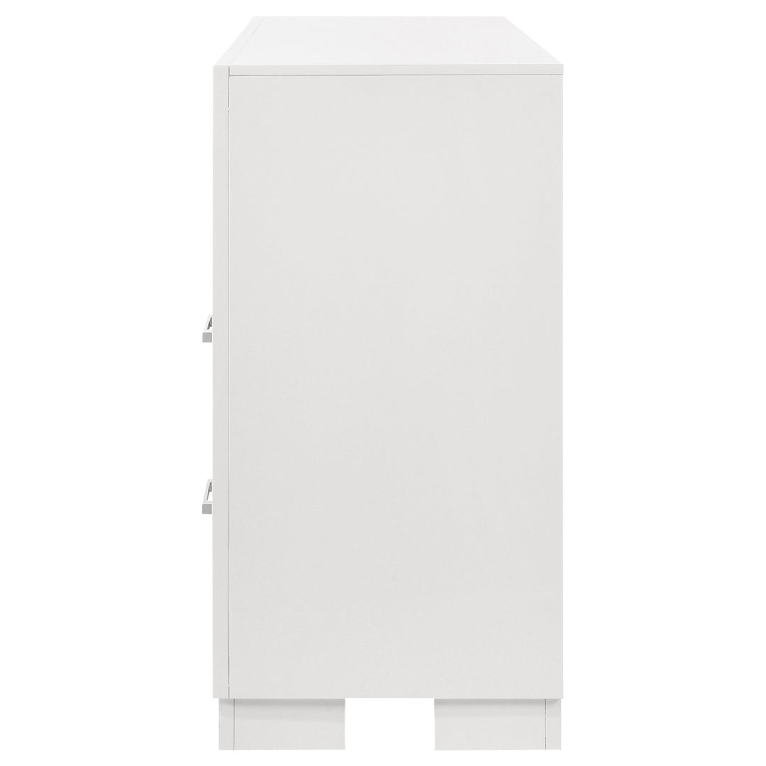 Jessica 6-drawer Dresser Snow White - What&