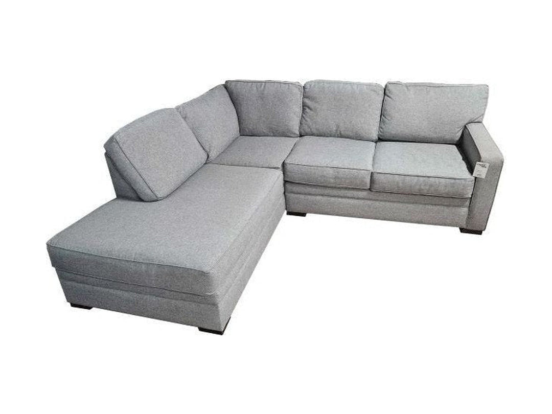 Jonathan Louis Light Gray 2 - Piece Sectional Consigned - Whats New Furniture - Portland, Oregon