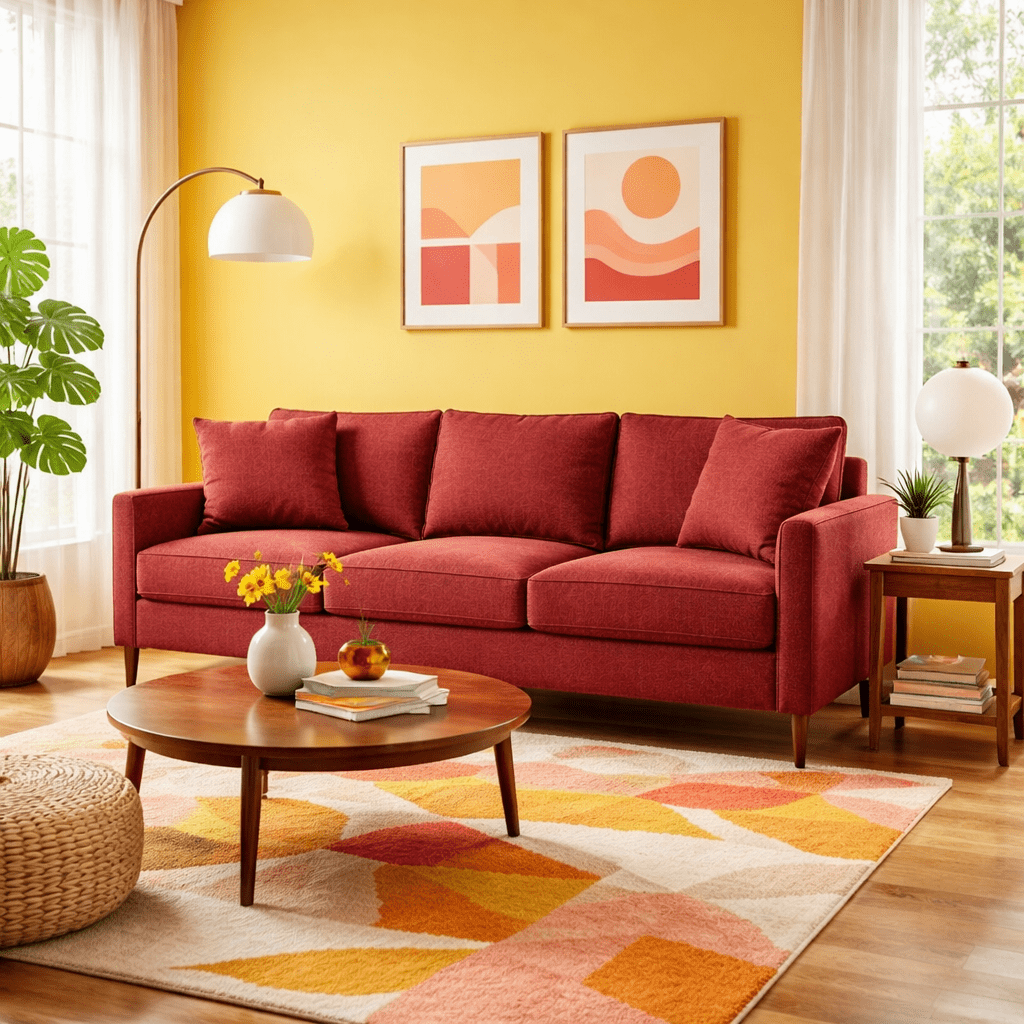 Josie Sofa configuration shot - mid-century sofa by Stylus - Whats New Furniture Portland OR