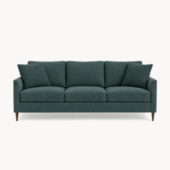 Josie Sofa in Infusion Seawater - studio front view - Stylus - Whats New Furniture Portland OR