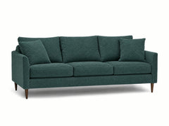 Josie Sofa in Infusion Seawater - studio three-quarter view - Stylus - Whats New Furniture Portland OR