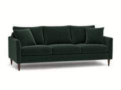 Josie Sofa in Julia Emerald - studio three-quarter view - Stylus - Whats New Furniture Portland OR
