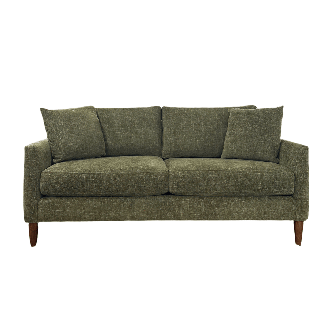 Josie Sofa lifestyle setting - mid-century sofa by Stylus - Whats New Furniture Portland OR