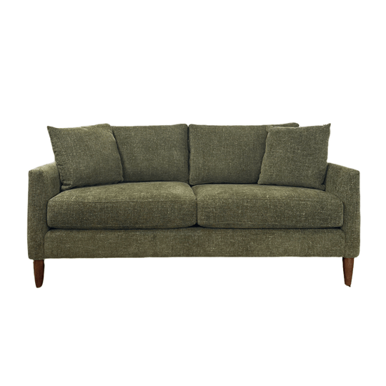 Josie Sofa lifestyle setting - mid-century sofa by Stylus - Whats New Furniture Portland OR