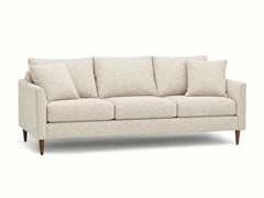 Josie Sofa in Malibu Parchment - studio three-quarter view - Stylus - Whats New Furniture Portland OR