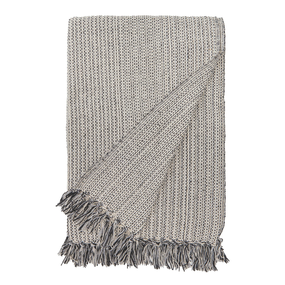 Julian Oversized Throw in Charcoal, studio view - Whats New Furniture Portland