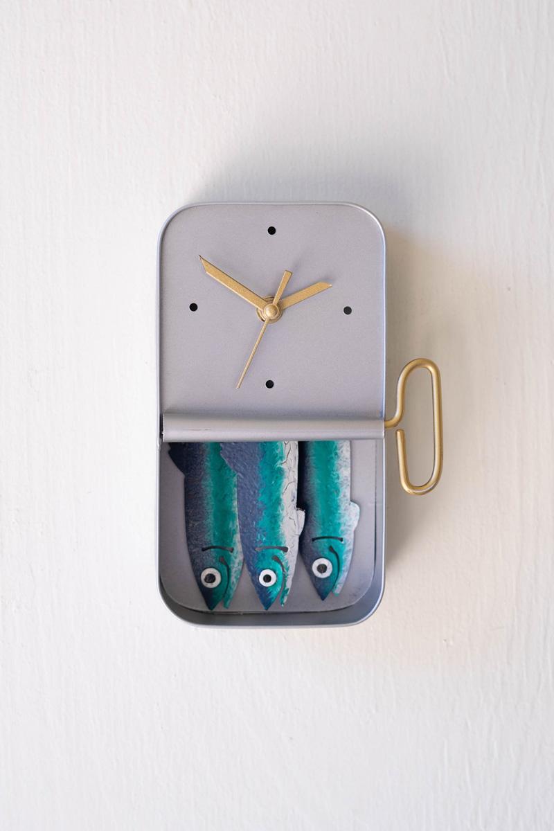 Anchovy Tin Clock