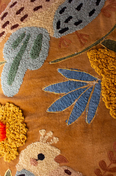 Embroidered Bird Pillows - What&
