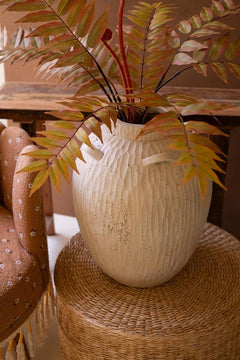 Stone Composite Urn with Four Handles by Kalalou - alternate product view 5