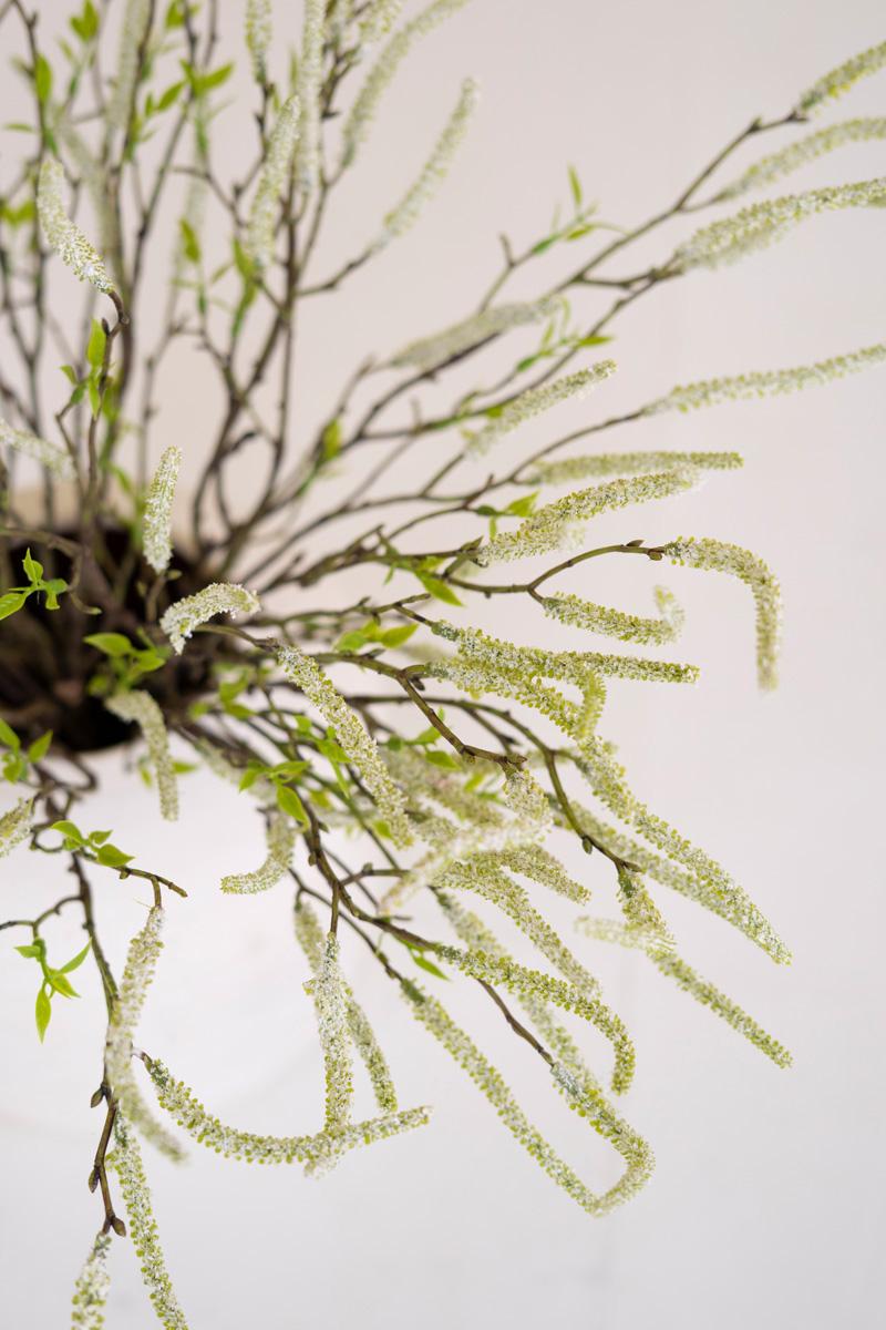 Faux Bundle of 5 White Flowers — view 3
