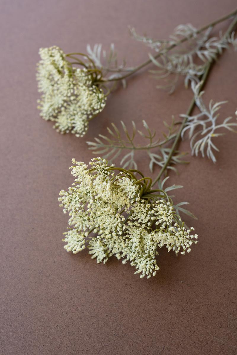 Faux Lace Flower Spray — view 4