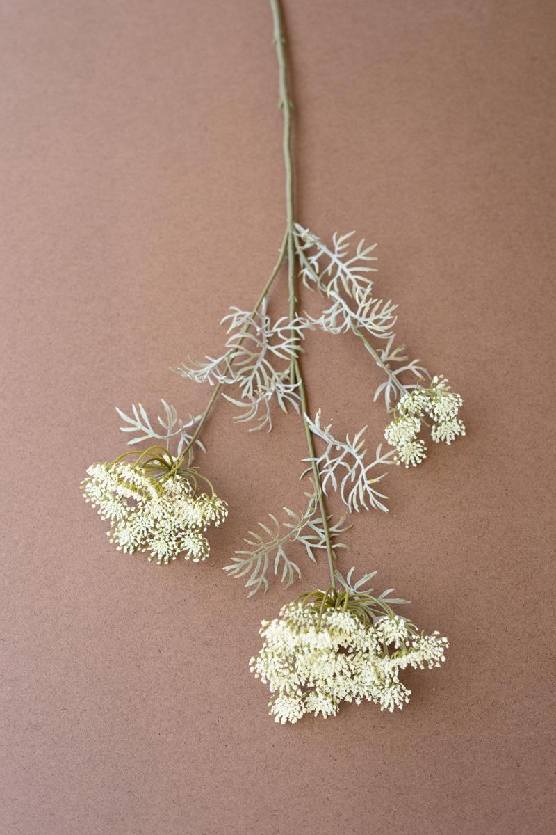 Faux Lace Flower Spray — view 2