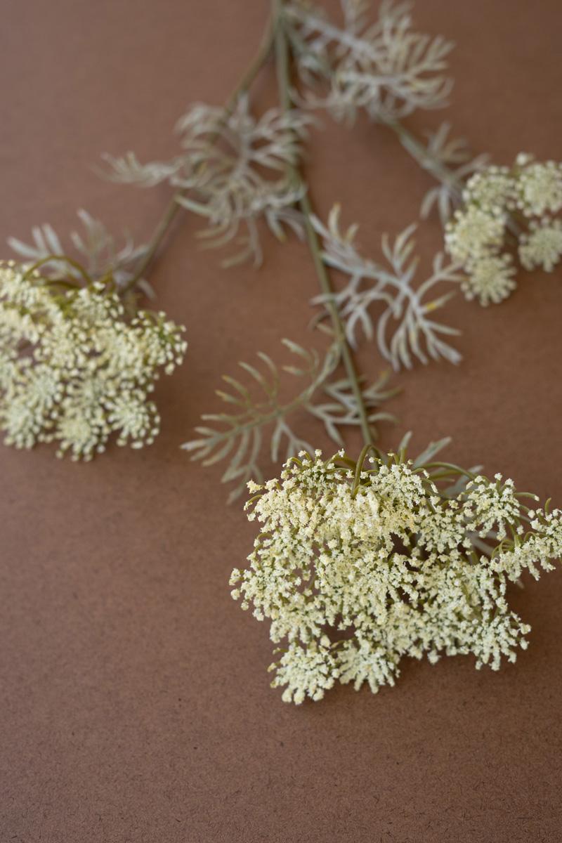 Faux Lace Flower Spray — view 3