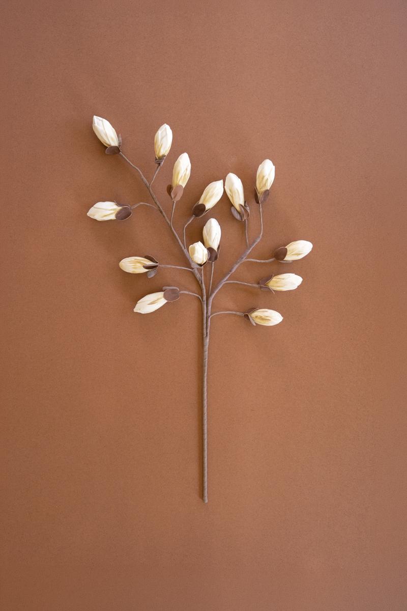 Faux Magnolia Branches with Buds, 38-Inch Stem — What's New Furniture Portland