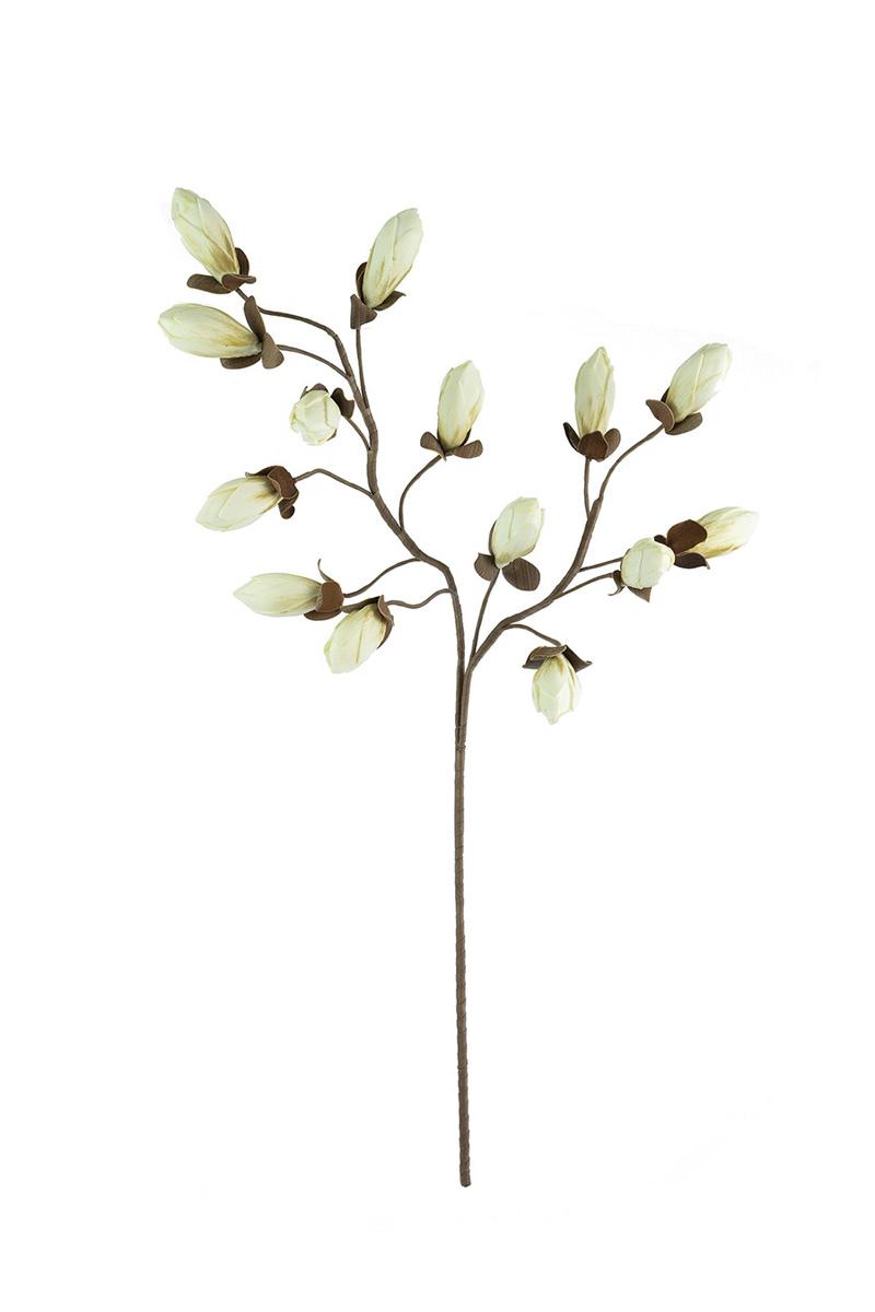 Faux Magnolia Branches with Buds, 38-Inch Stem — view 4
