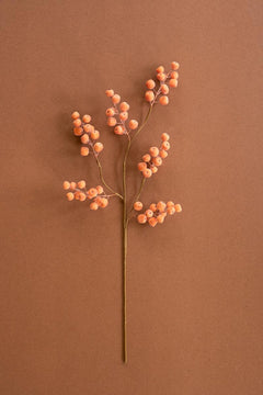 Faux Sculptural Leaf Spray, 29-Inch Stem — view 5