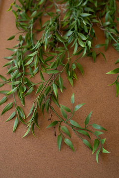Faux Trailing Green Leaf Spray, 54-Inch Stem — view 3