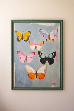 Framed Butterfly Painting — view 5