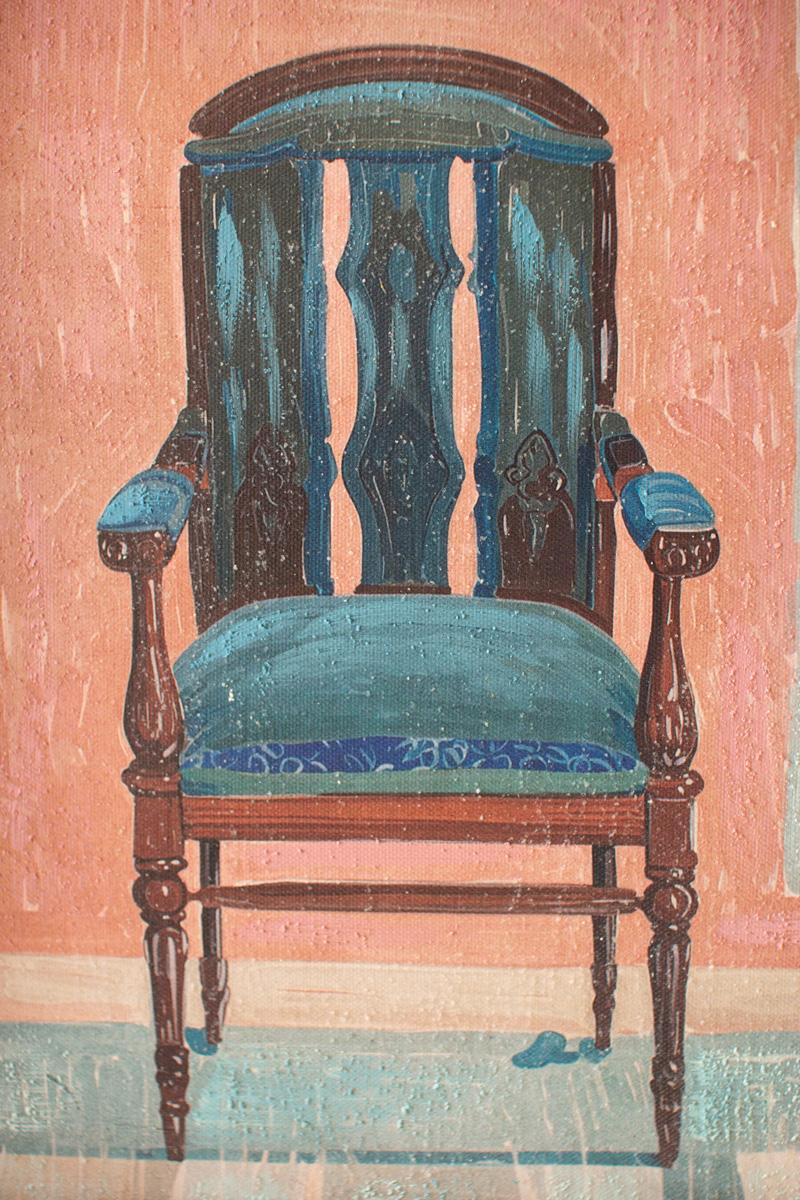 Framed Chair Painting — view 3