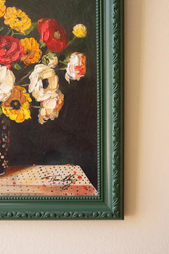 Green Framed Still-Life Painting — view 3