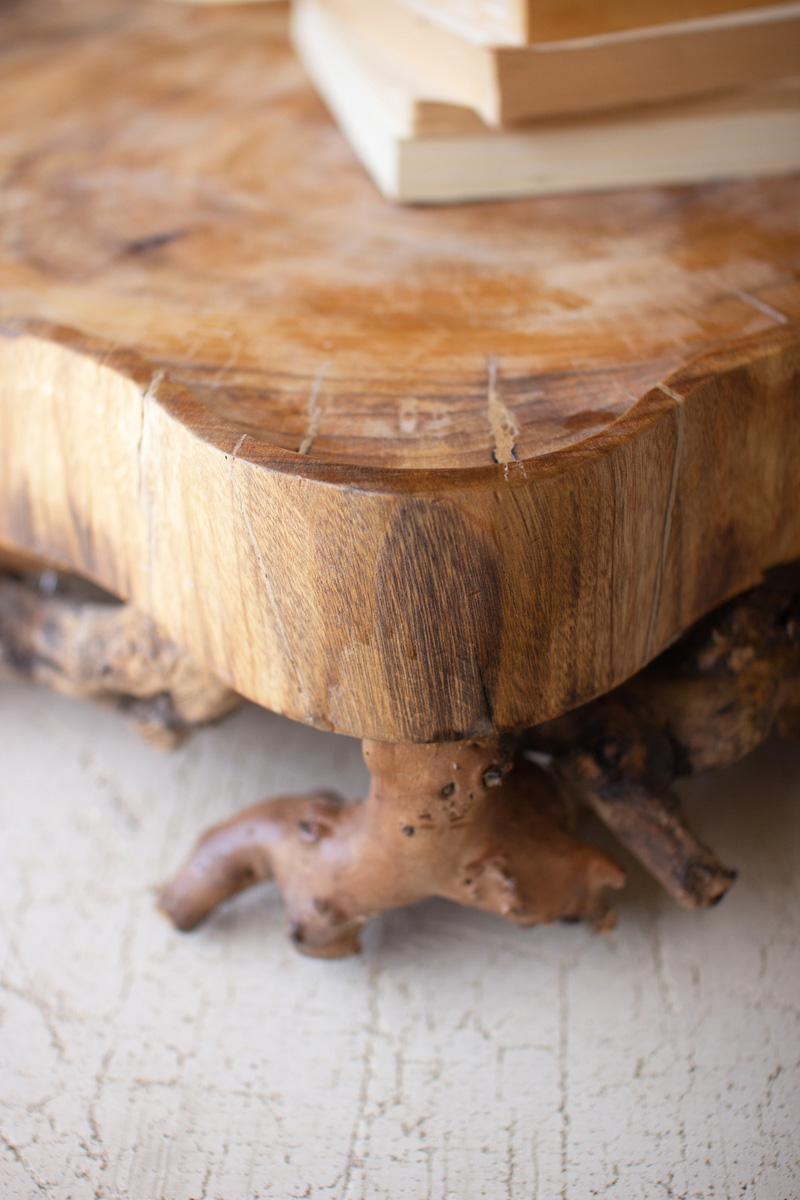 Mulberry Root and Willow Wood Serving Tray — view 3
