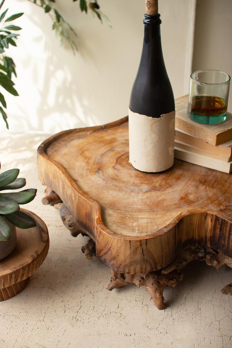 Mulberry Root and Willow Wood Serving Tray — view 4