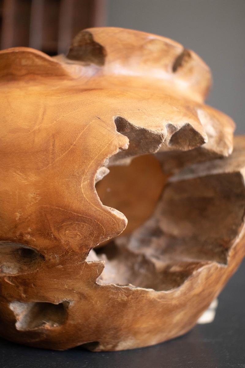 Teakwood Urn — view 3