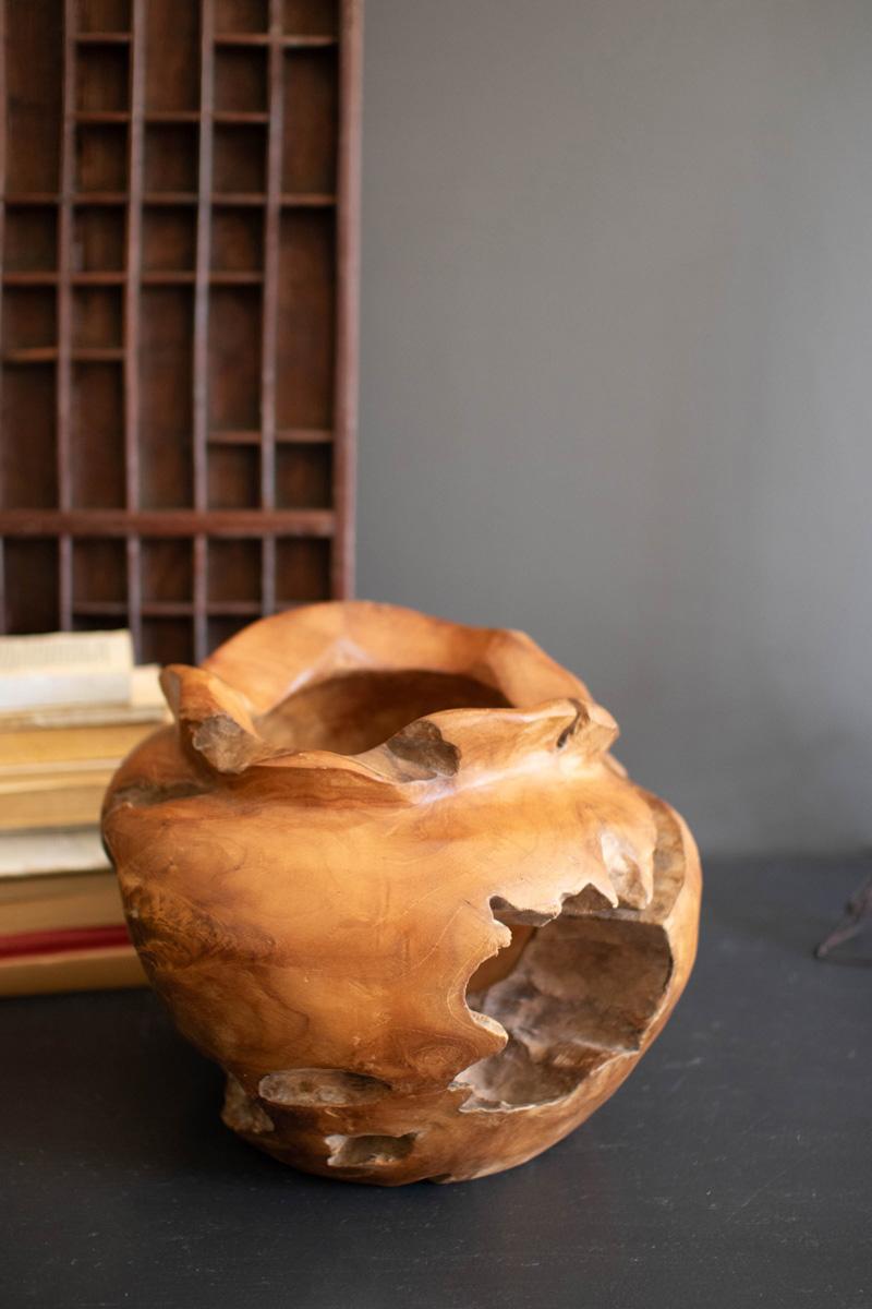 Teakwood Urn — view 2