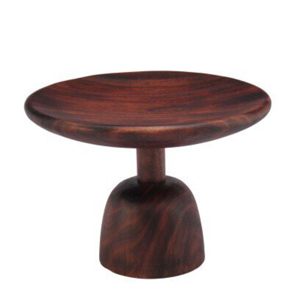 Kawhi Small Coffee Table in Trembesi Dark Brown - small round coffee table by NPD - Whats New Furniture Portland OR