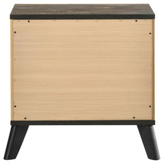 Kaywood 2-drawer Nightstand Bedside Table Natural Pine - What&