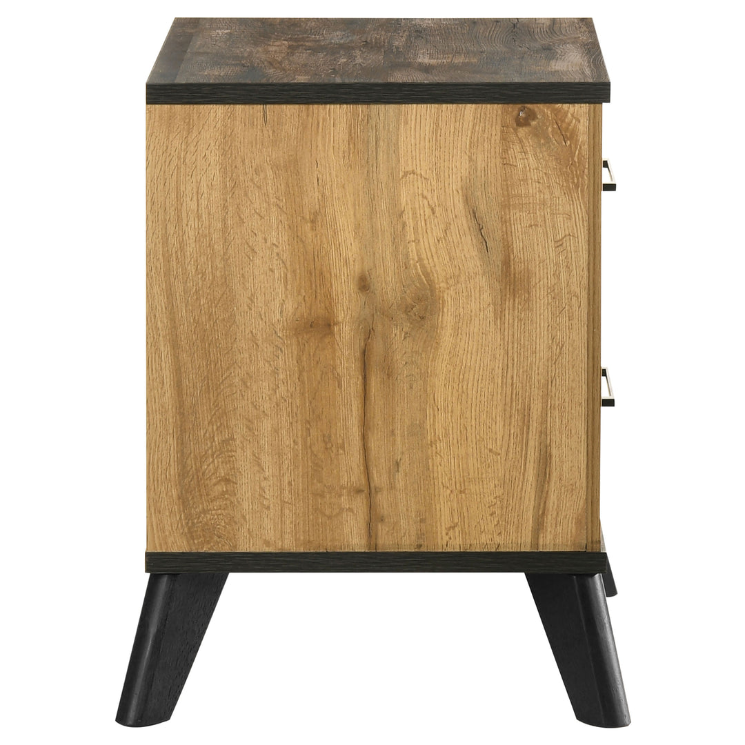 Kaywood 2-drawer Nightstand Bedside Table Natural Pine - What&
