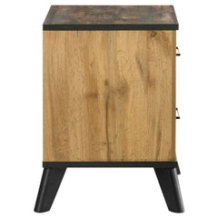Kaywood 2-drawer Nightstand Bedside Table Natural Pine - What&