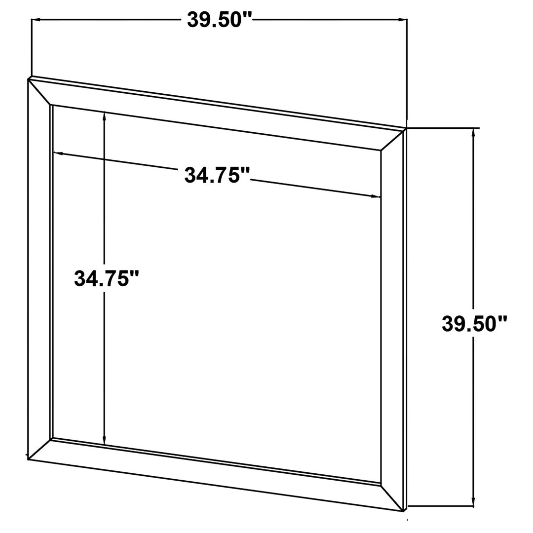 Kaywood Dresser Mirror Natural Pine - What&