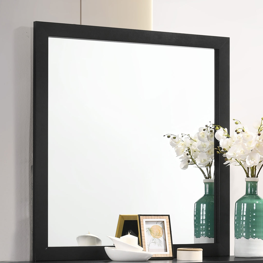 Kendall Dresser Mirror Black - What&