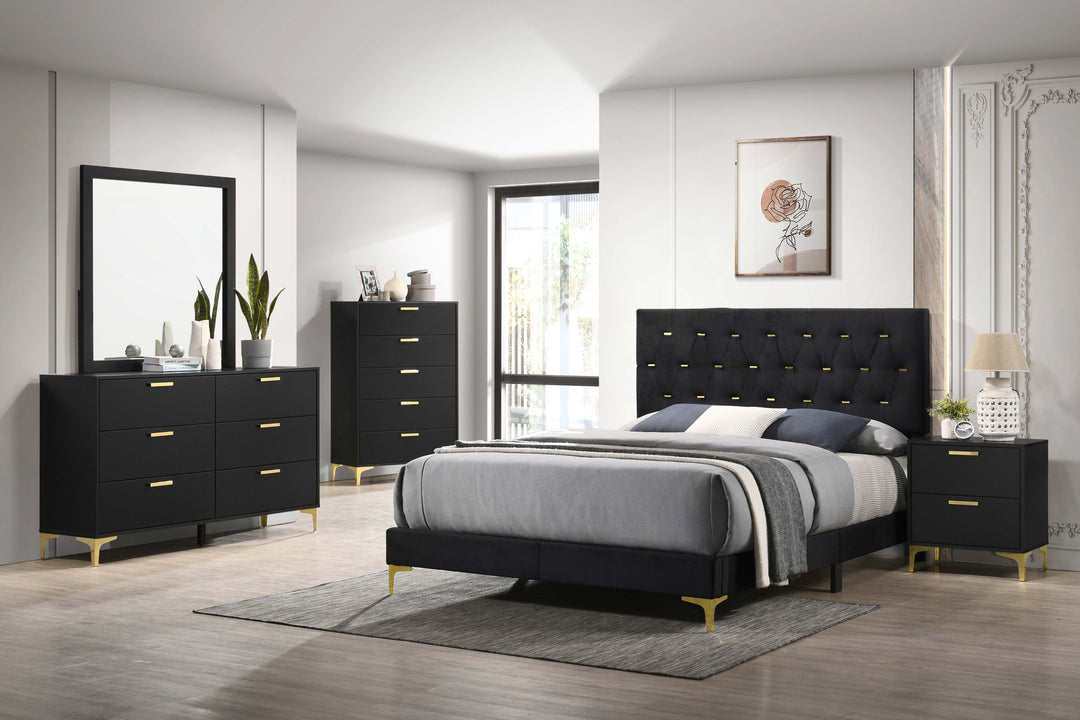 Kendall Dresser Mirror Black - What&