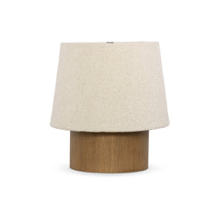 Kenoa Table Lamp Light Smoked Oak - Table Lamp by Four Hands - What&