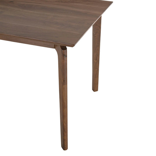 Kenzo Dining Table in Brown mango wood walnut-toned grain closeup - dining table by LH Imports - Whats New Furniture Portland OR