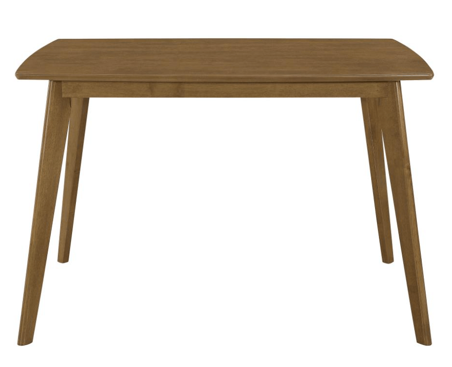 Kersey Dining Table - detail - mid-century modern dining tables - Whats New Furniture Portland OR