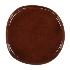 Kevelyn Outdoor Side Table - Rust Concrete in Rust - overhead studio view - Side Table by Dovetail - Whats New Furniture Portland OR