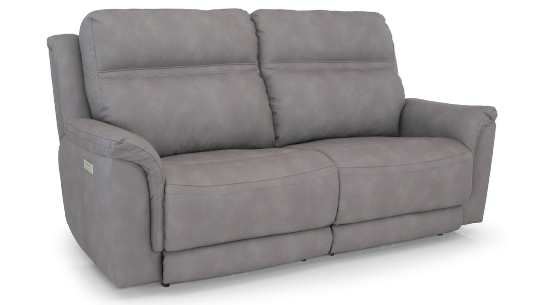 Klamath power reclining sofa by Stanton, made in Canby Oregon