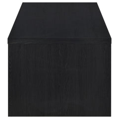 Knapp Lift Top Cocktail Coffee Table with Dual Drawers Black - What&