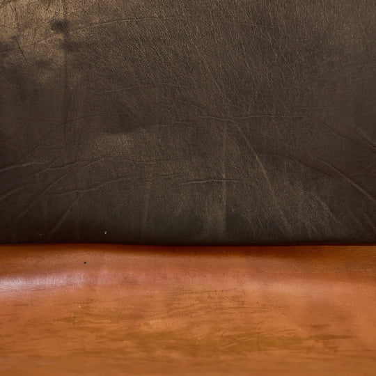 Leather Geometric Accent Chair - Whats New Furniture - Portland, Oregon