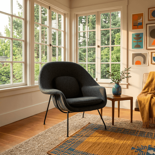 Womb Armchair by Knoll - view 5