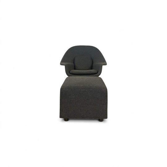 Womb Chair and Ottoman by Knoll - view 2