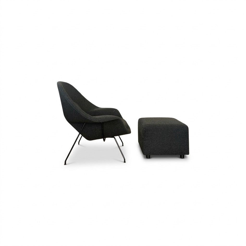 Womb Chair and Ottoman by Knoll - view 4