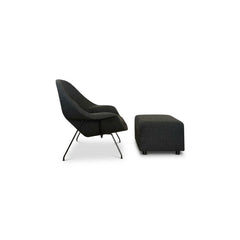 Womb Chair and Ottoman by Knoll - view 4 - What&
