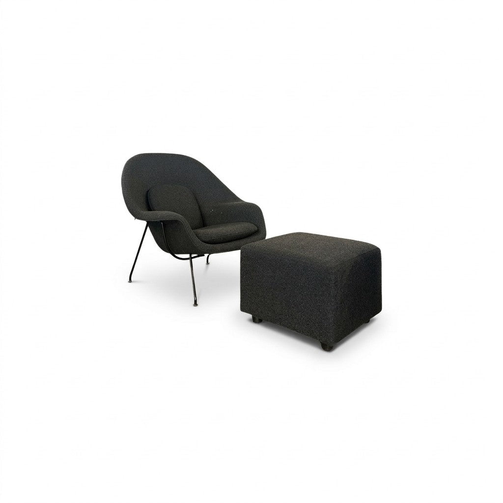 Womb Chair and Ottoman by Knoll - view 3