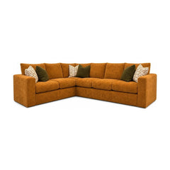 Kona Sectional in Patagonia Adobe front view - sectional by Stanton - Whats New Furniture Portland OR