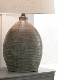 Joyelle Terracotta Table Lamp by Ashley Furniture - view 3
