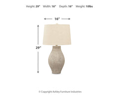 Layal Table Lamp by Ashley Furniture - view 5